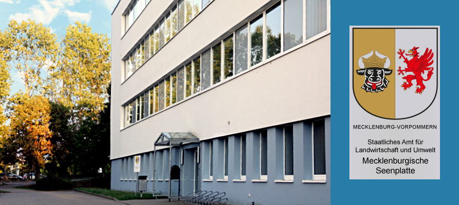 Amtsgebäude des Staatlichen Amtes für Landwirtschaft und Umwelt Mecklenburgische Seenplatte